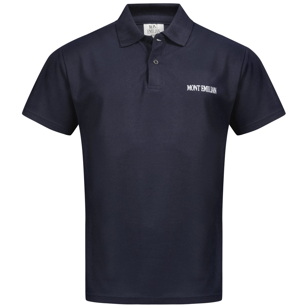 MONT EMILIAN "Caen" Heren Basic Poloshirt marineblauw