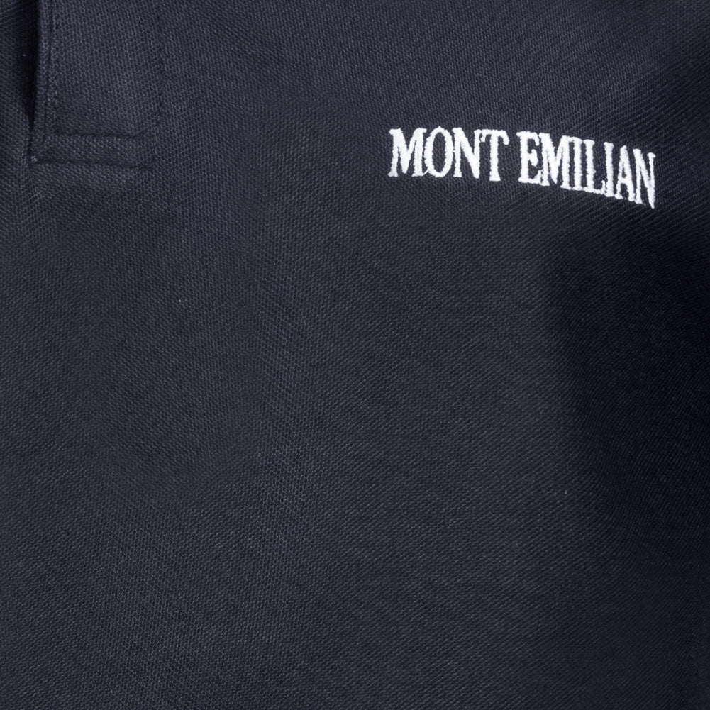 MONT EMILIAN "Caen" Heren Basic Poloshirt marineblauw