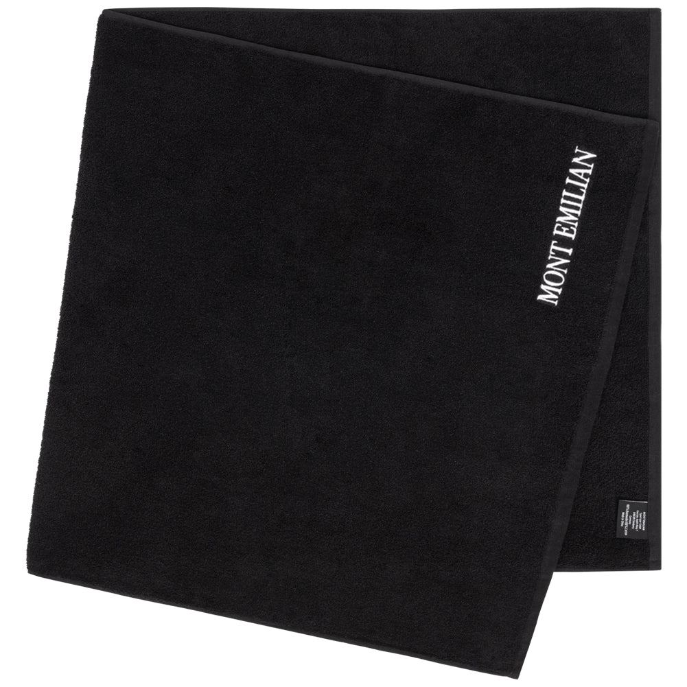 MONT EMILIAN "Annecy" Handdoek 100 x 50 cm zwart