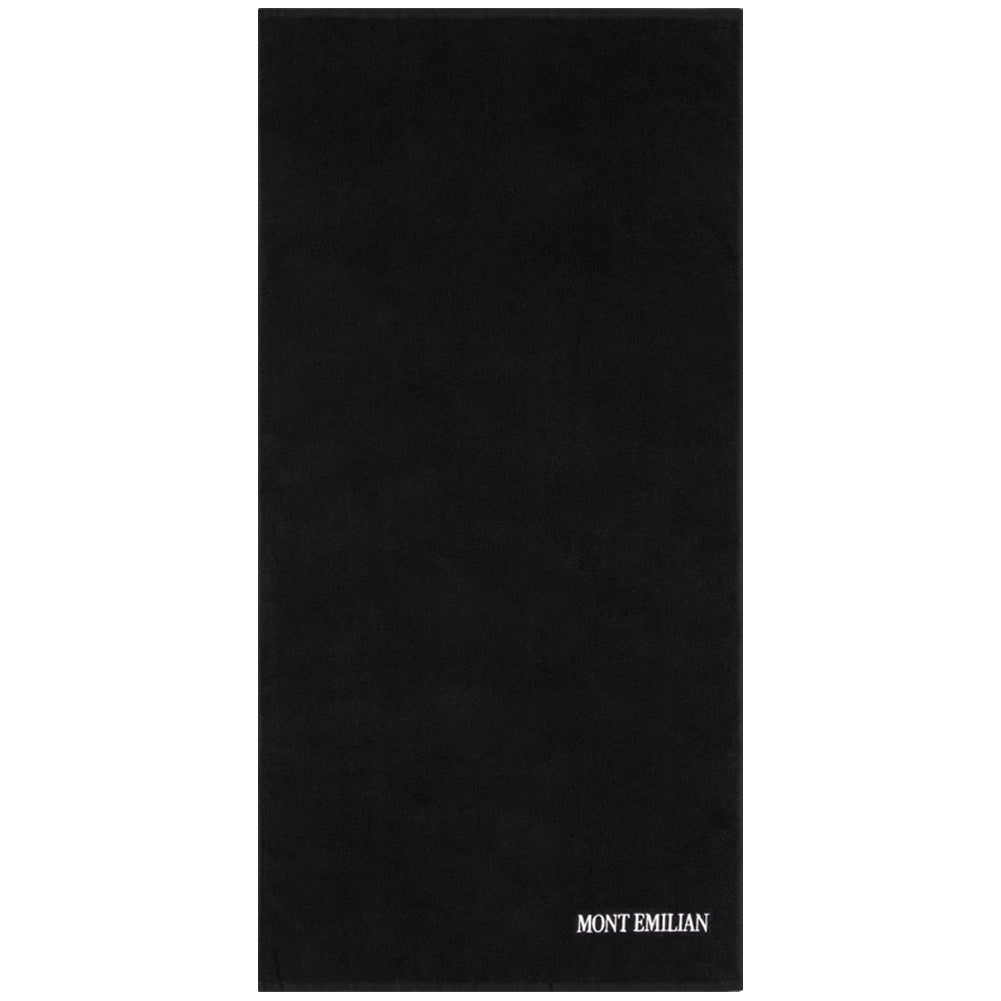 MONT EMILIAN "Annecy" Handdoek 100 x 50 cm zwart