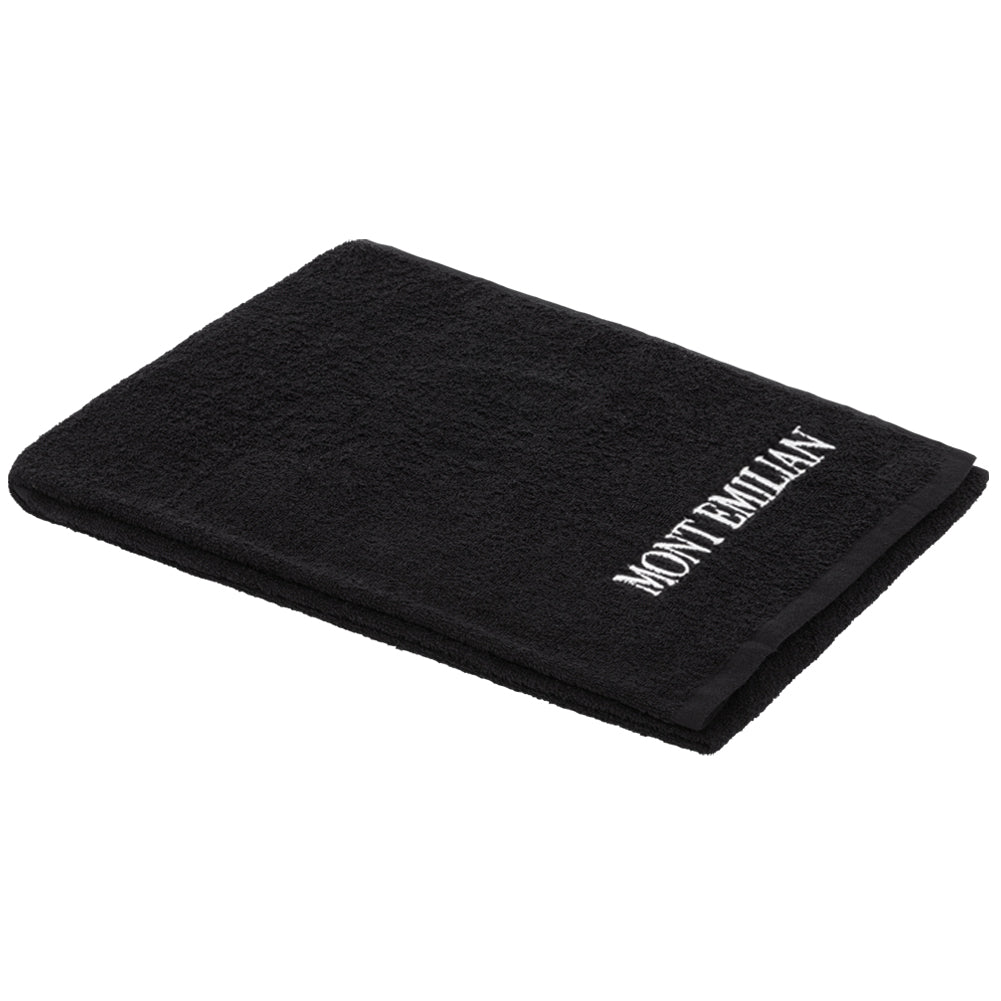 MONT EMILIAN "Annecy" Handdoek 100 x 50 cm zwart