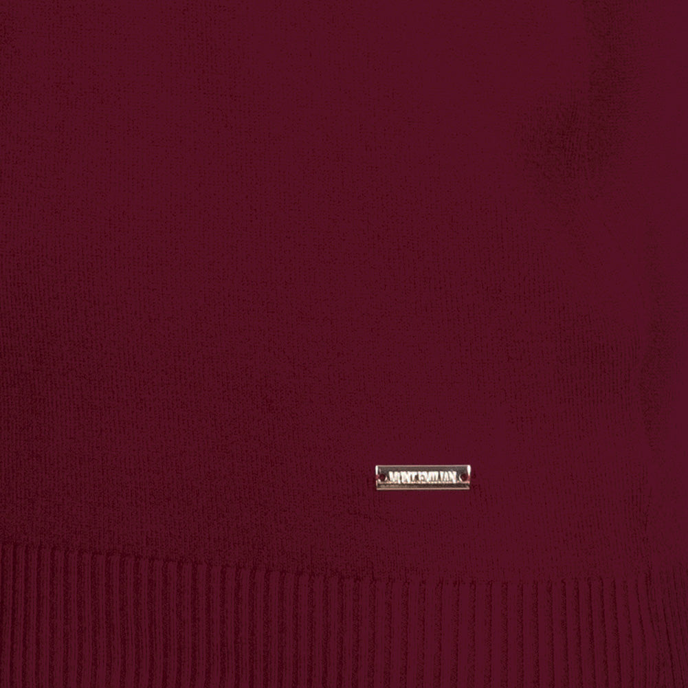 MONT EMILIAN "Le Mans" Herentrui met col, bordeauxrood