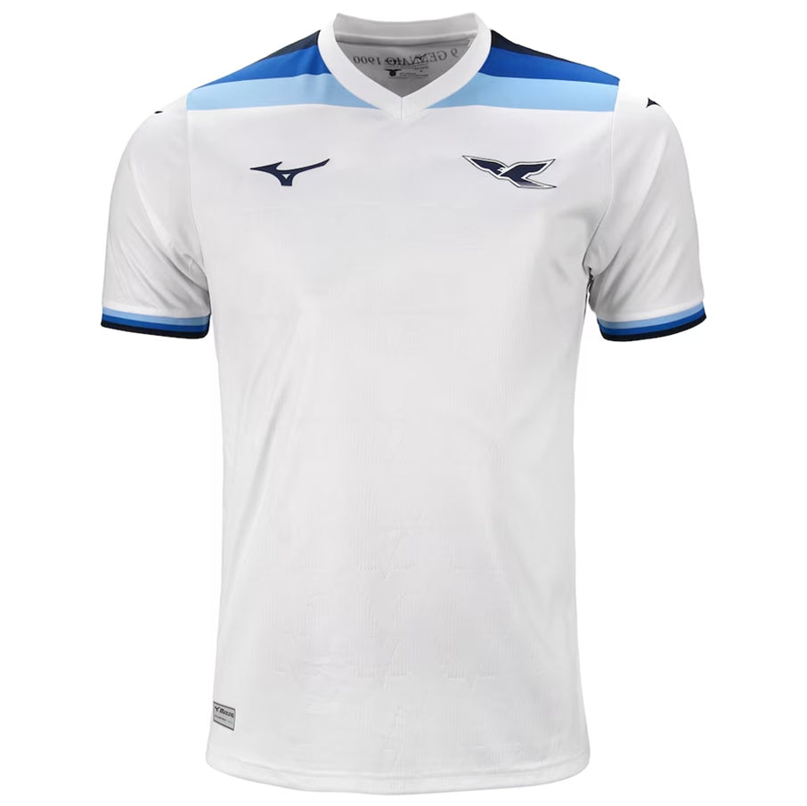 Lazio Rom Mizuno Heren Thuis 125 Jaar Shirt MIZP2GABX75-01