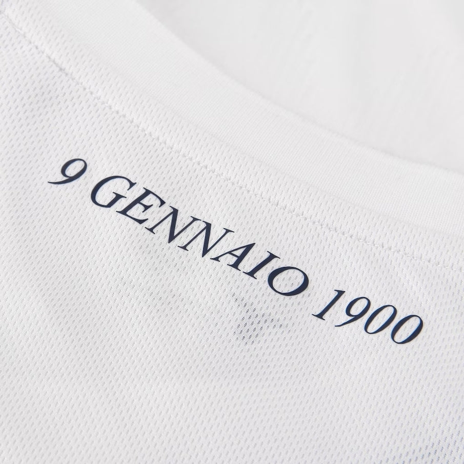 Lazio Rom Mizuno Heren Thuis 125 Jaar Shirt MIZP2GABX75-01