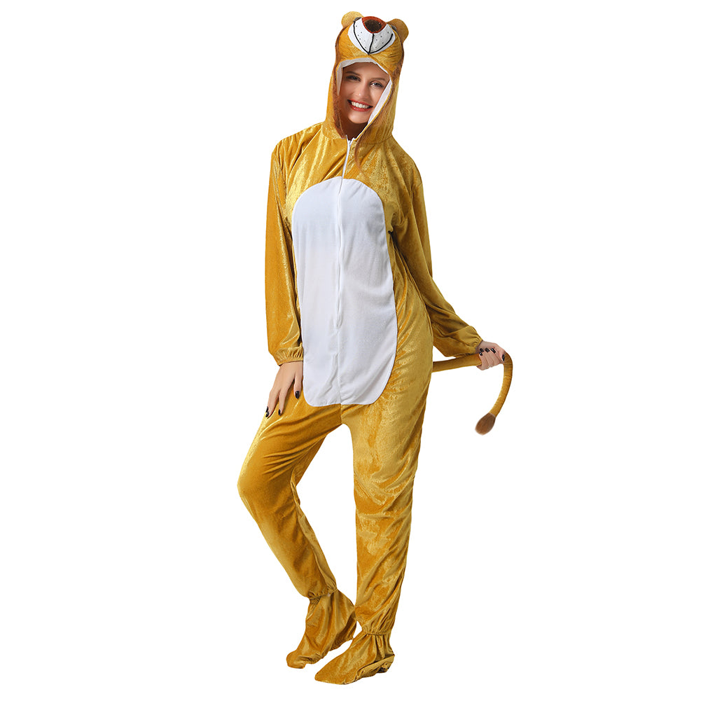 Leeuw Jumpsuit Unisex Kostuum MIESEPETER®