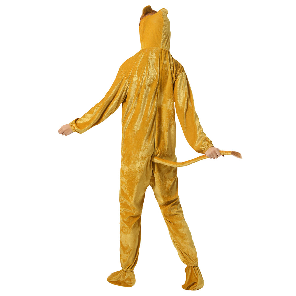 Leeuw Jumpsuit Unisex Kostuum MIESEPETER®