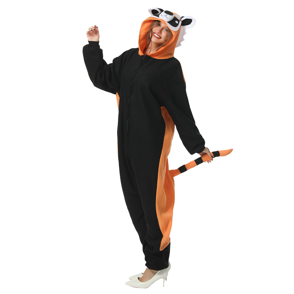 Rode Panda Jumpsuit Uniseks Kostuum MIESEPETER®