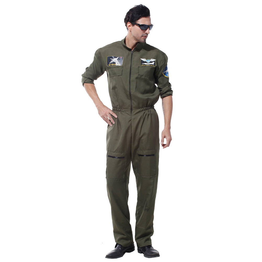 Pilot gevechtsvliegtuig kostuum "Air Force" MIESEPETER® groen