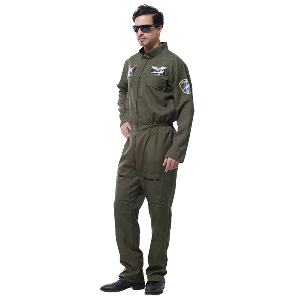 Pilot gevechtsvliegtuig kostuum "Air Force" MIESEPETER® groen
