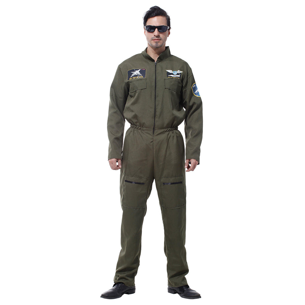 Pilot gevechtsvliegtuig kostuum "Air Force" MIESEPETER® groen