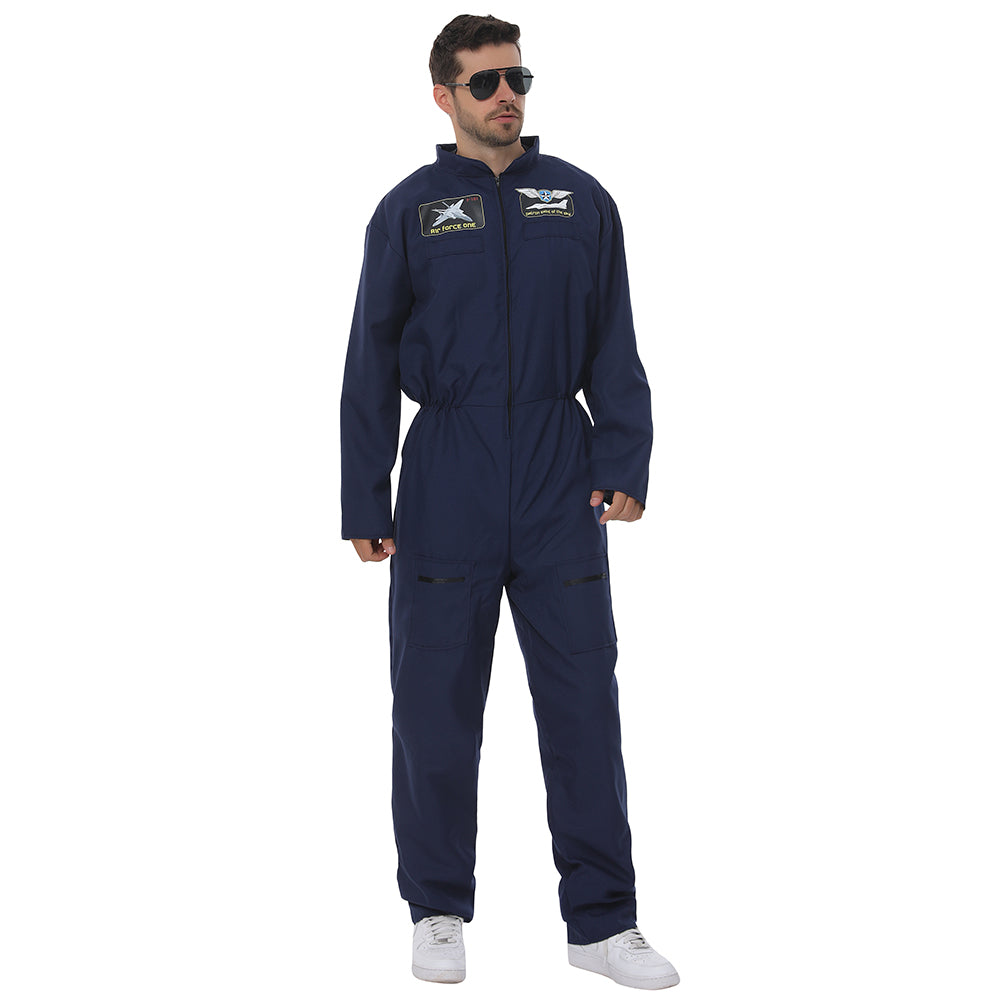 Pilot Gevechtsvliegtuig Kostuum "Air Force" MIESEPETER® navy