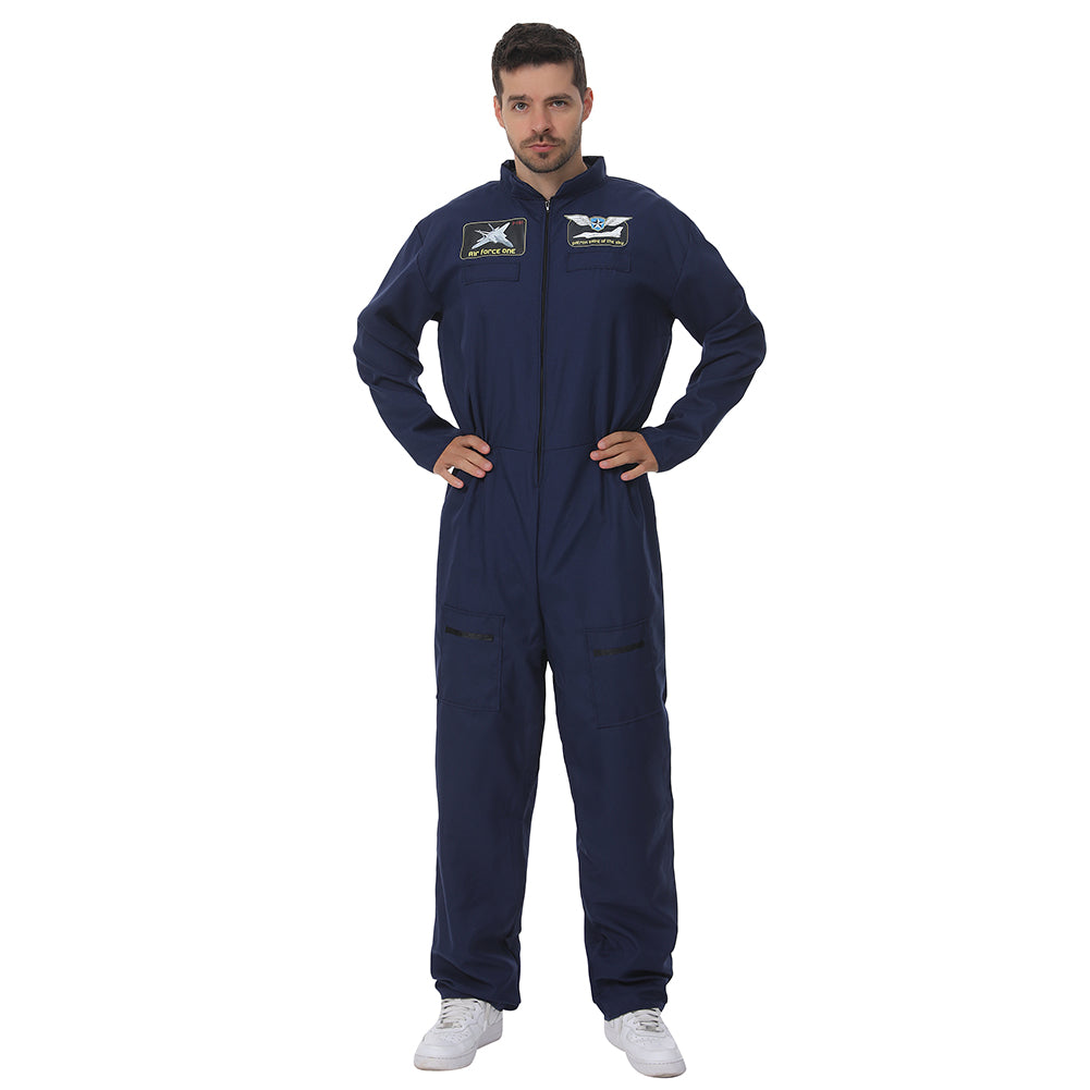 Pilot Gevechtsvliegtuig Kostuum "Air Force" MIESEPETER® navy