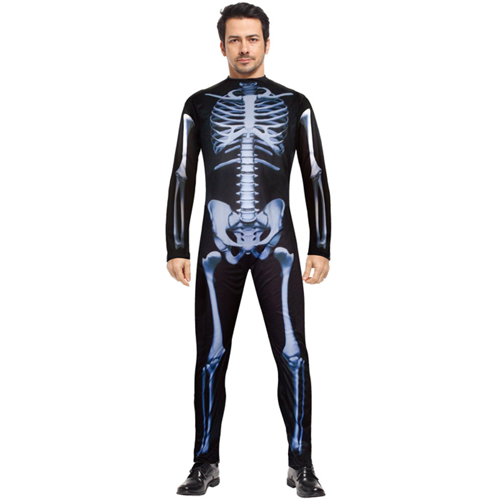"Mr. Skeleton" Jumpsuit Heren Kostuum MIESEPETER®