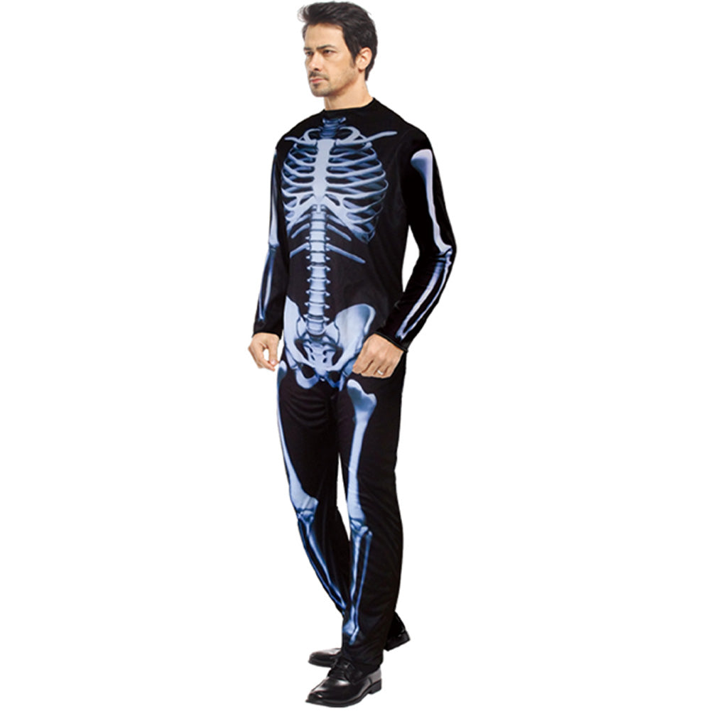 "Mr. Skeleton" Jumpsuit Heren Kostuum MIESEPETER®