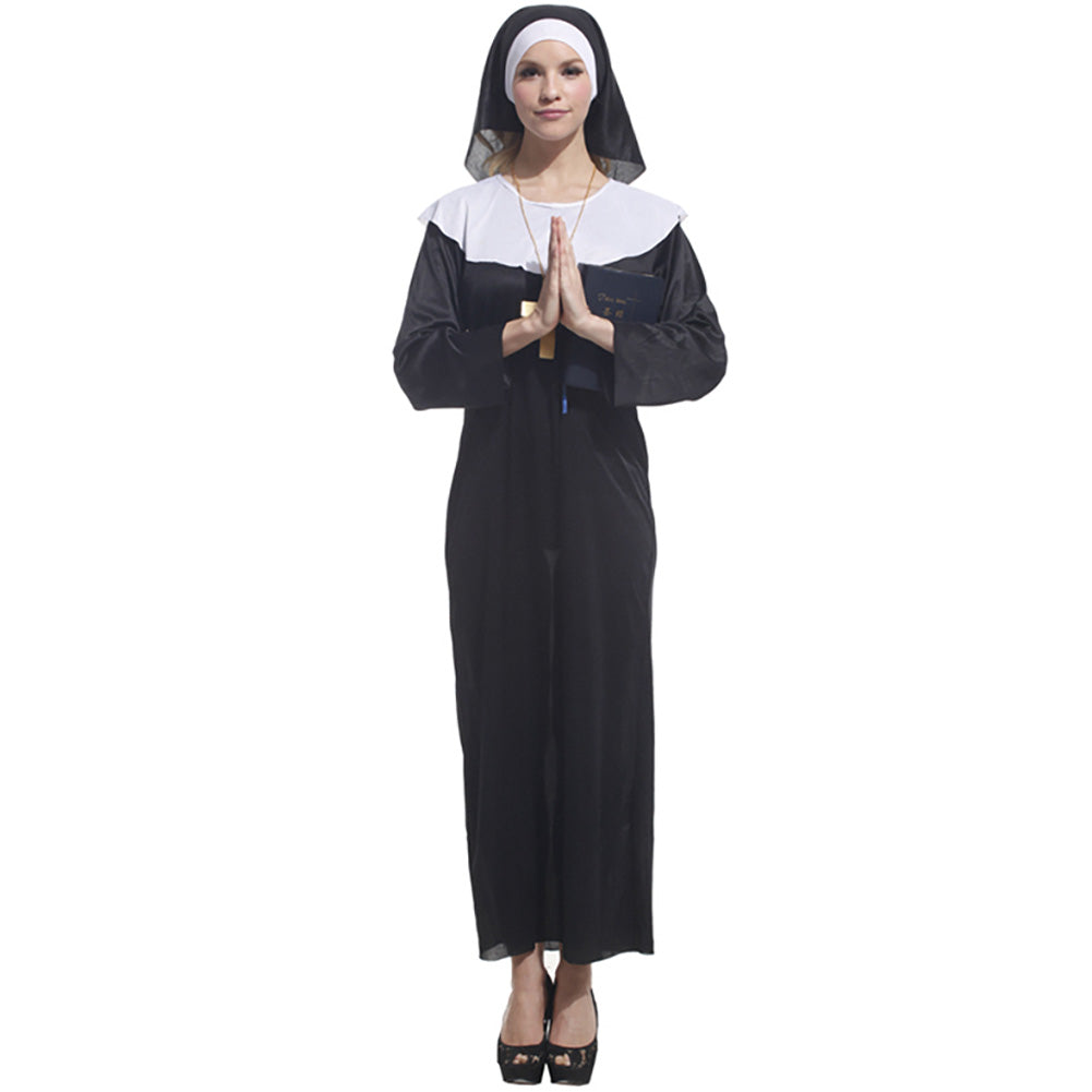 Nonnen kostuum dames "Pretty Nun" MIESEPETER®