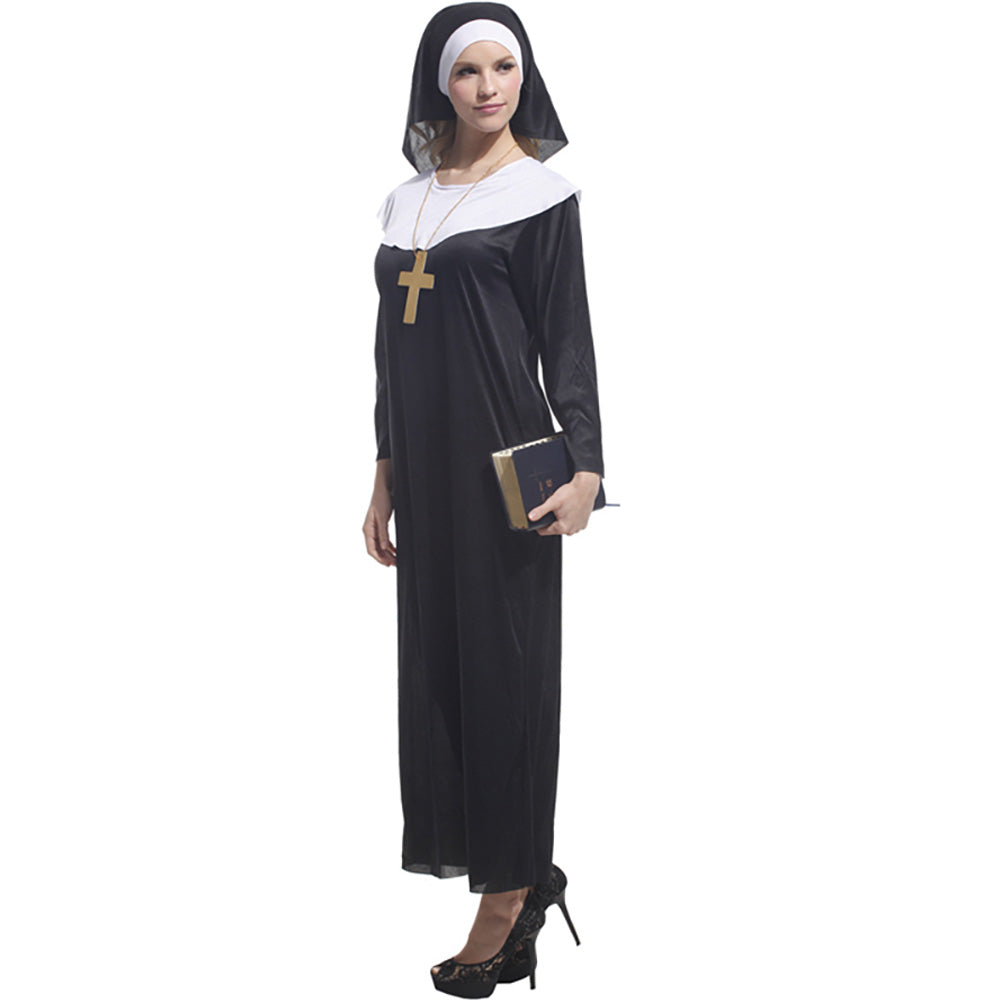Nonnen kostuum dames "Pretty Nun" MIESEPETER®