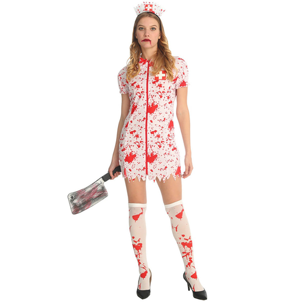 Horrorverpleegster Dameskostuum "Bloody Nurse" MIESEPETER®