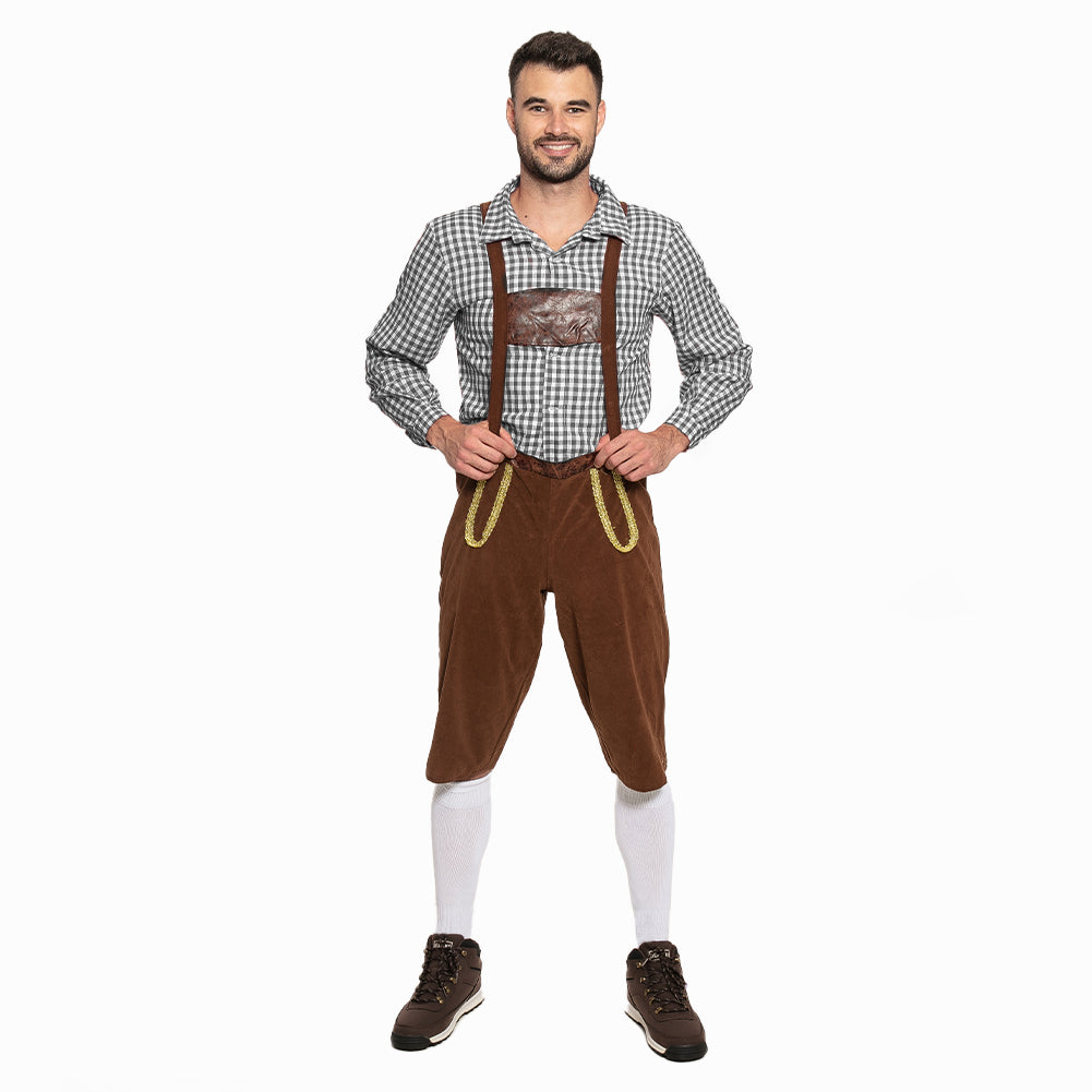 Trachtenset voor heren Oktoberfest-kostuum MIESEPETER® zwart