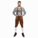 Trachtenset voor heren Oktoberfest-kostuum MIESEPETER® zwart – M