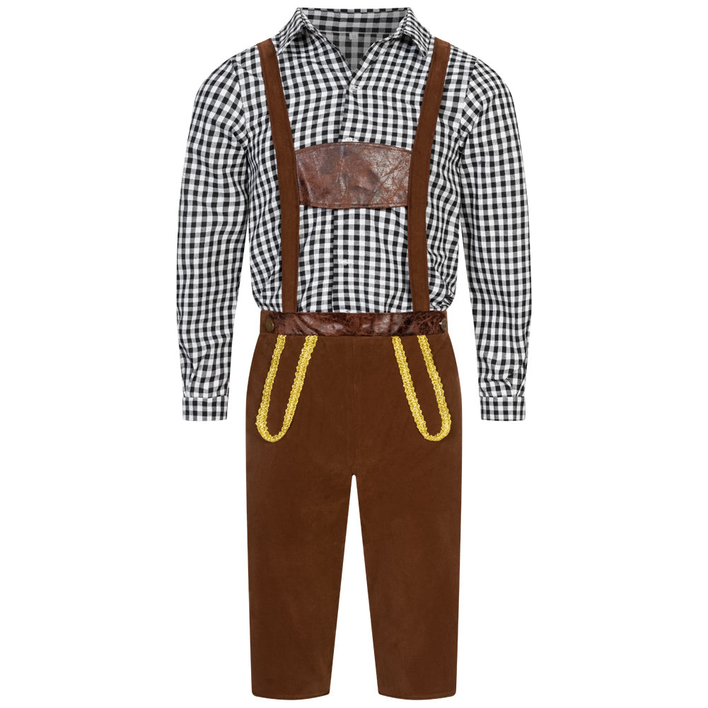 Trachtenset voor heren Oktoberfest-kostuum MIESEPETER® zwart