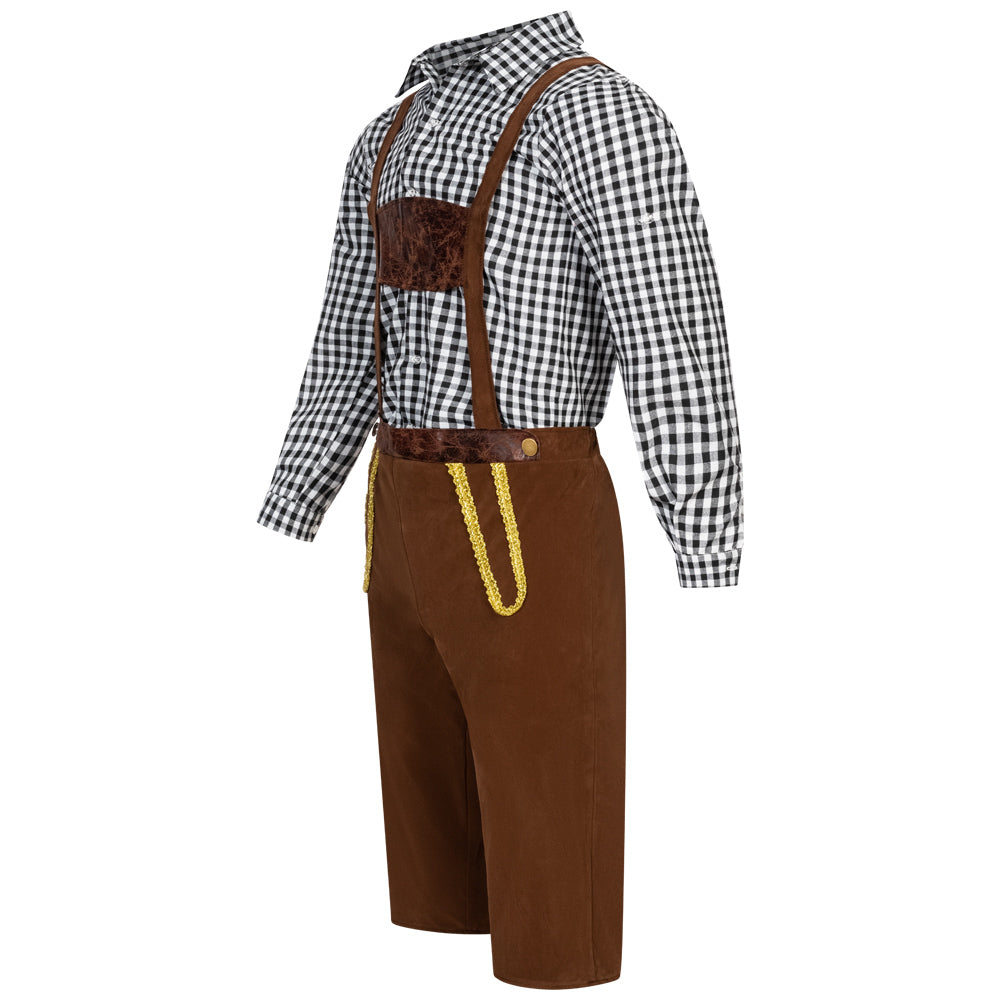 Trachtenset voor heren Oktoberfest-kostuum MIESEPETER® zwart