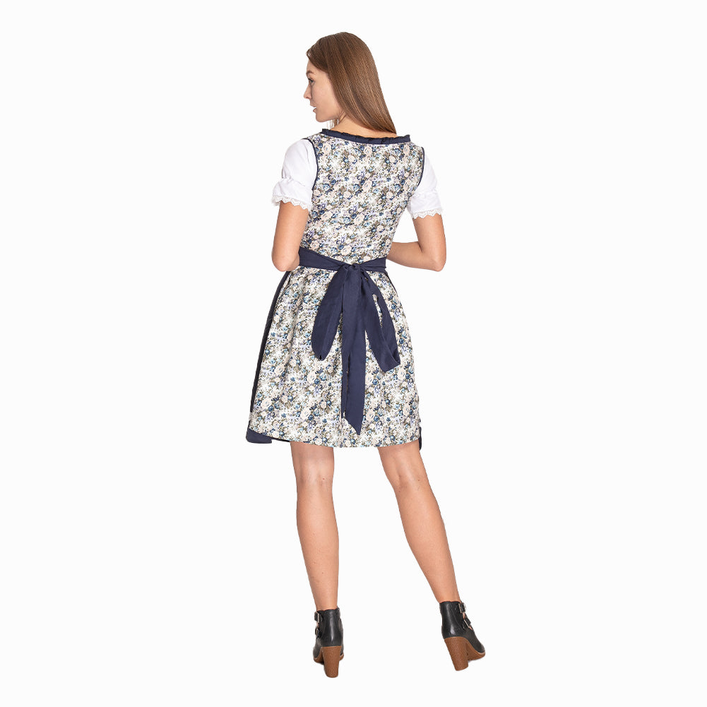 Dirndl dames oktoberfeestkostuum MIESEPETER® blauw