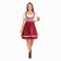 Dirndl Dames Oktoberfest-kostuum MIESEPETER® bordeauxrood – M