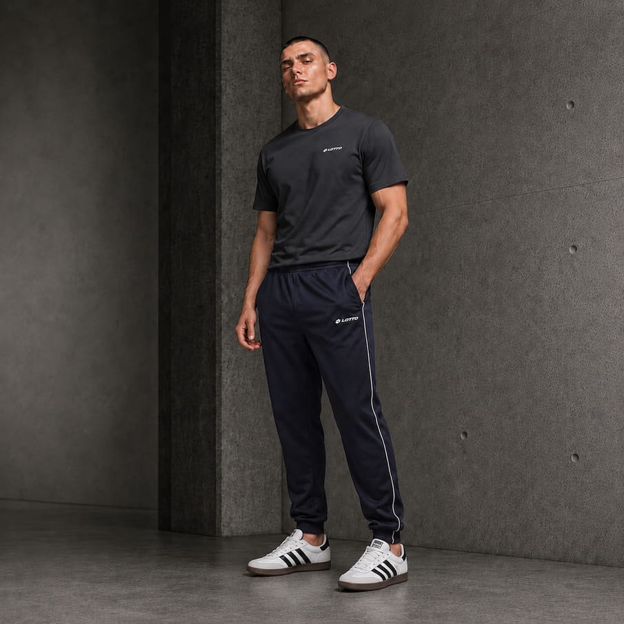 Lotto Track Pants Heren Trainingsbroek MPTX10010-night-sky