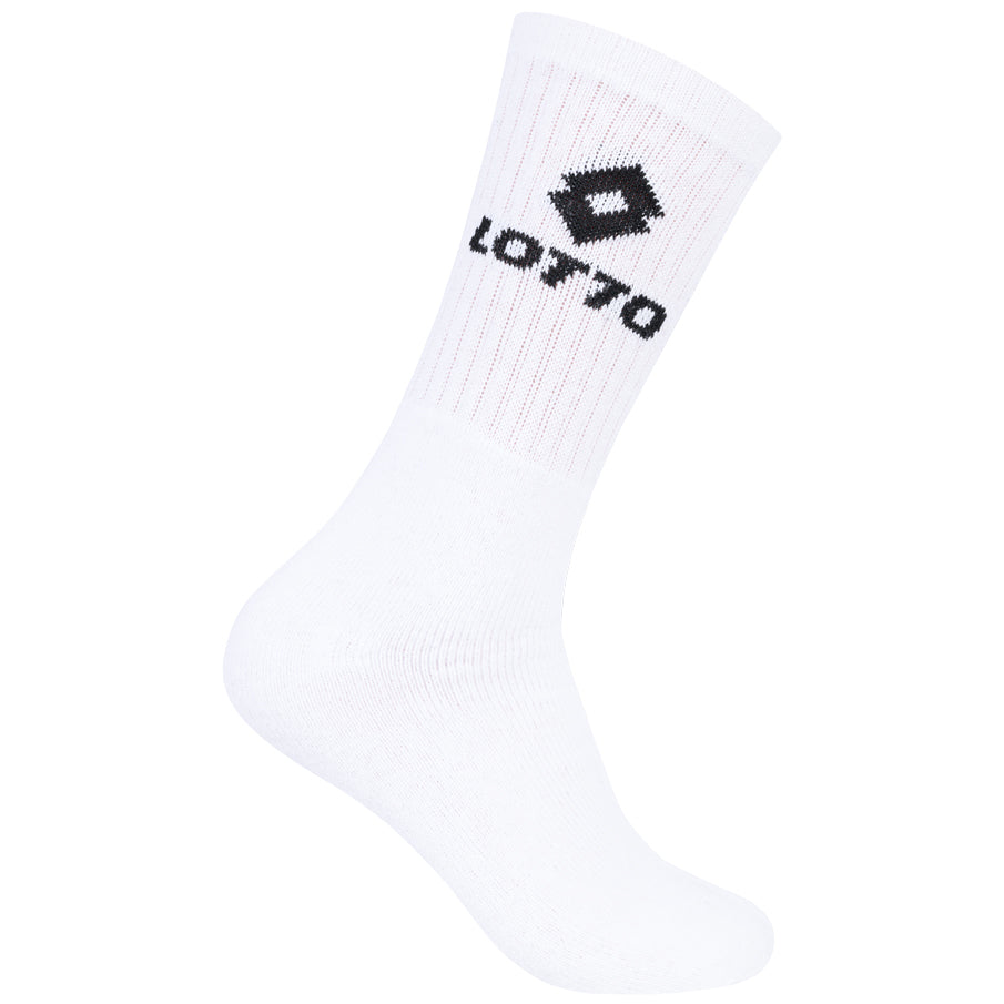 Lotto Sportsokken Uniseks 3 paar wit MSKZ10029-White