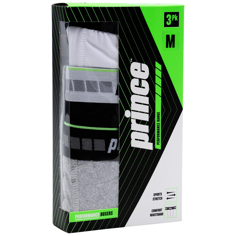 Prince Performance Range Boxershorts voor Heren 3-pack MUXPR063MED