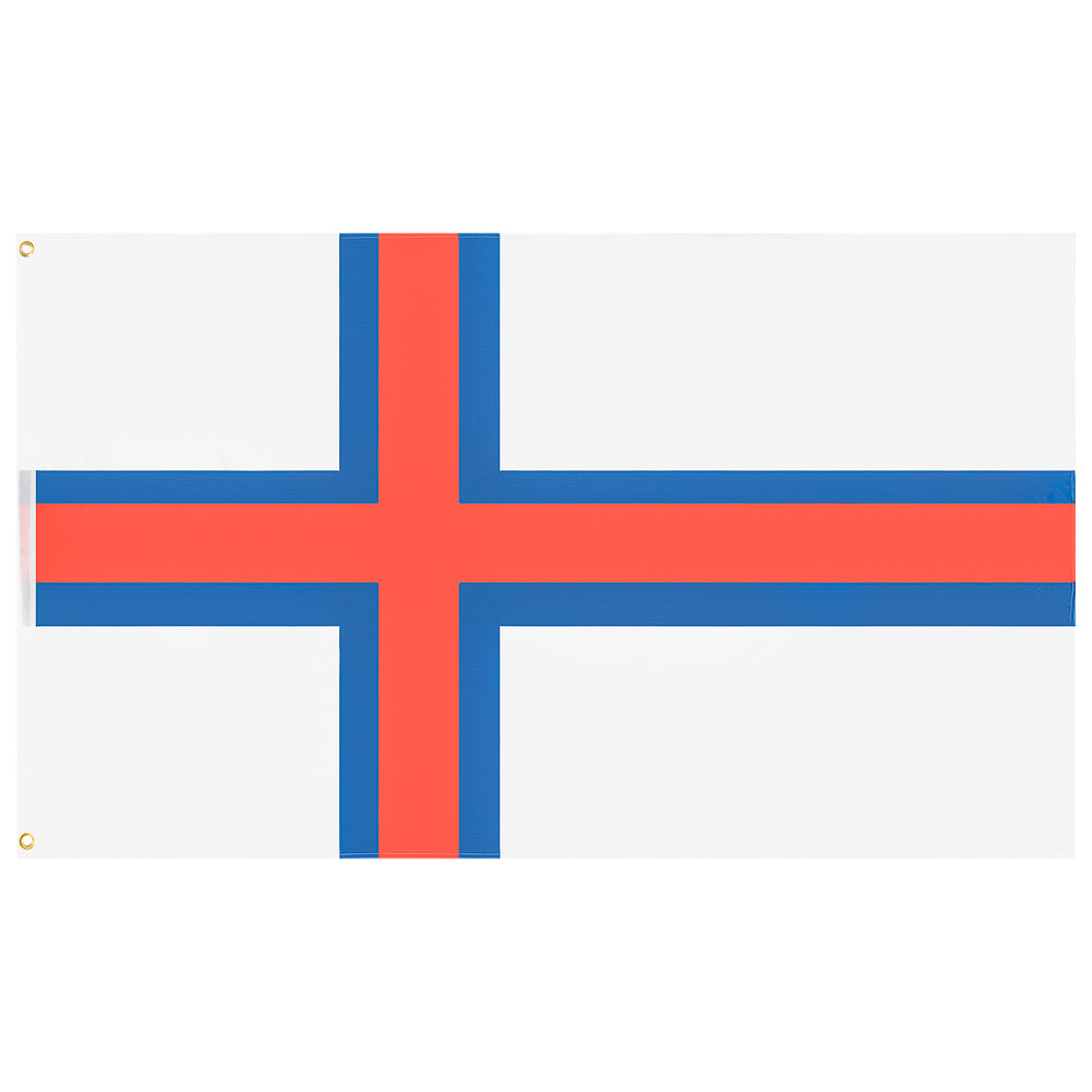 Faeröer MUWO "Nations Together" Vlag 90x150cm