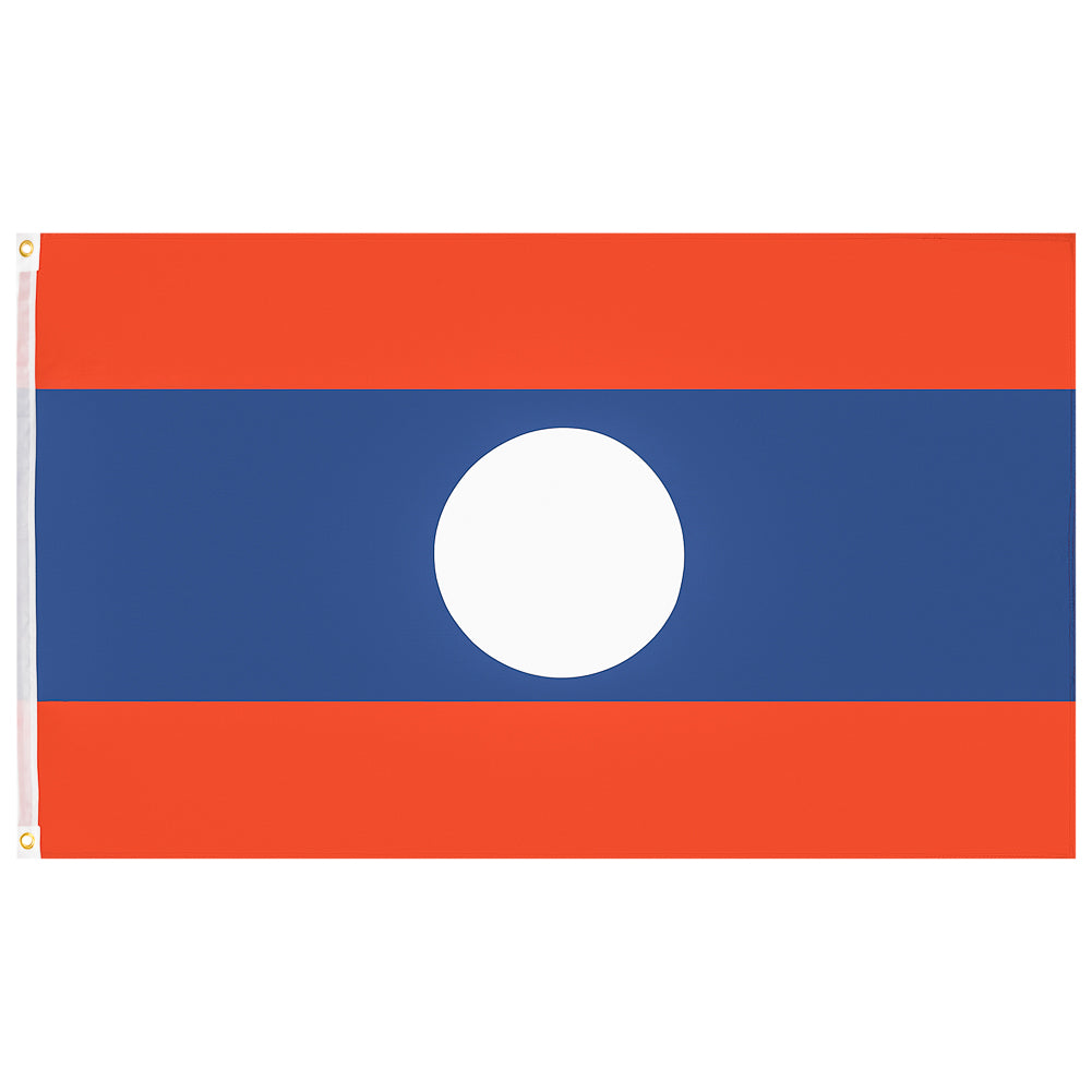 Laos MUWO "Nations Together" Vlag 90x150cm