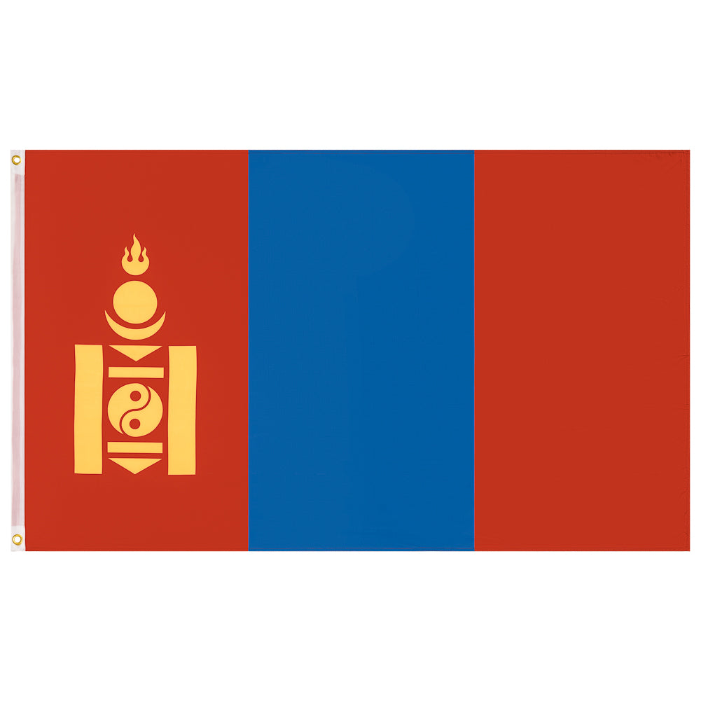 Mongolië MUWO "Nations Together" Vlag 90x150cm