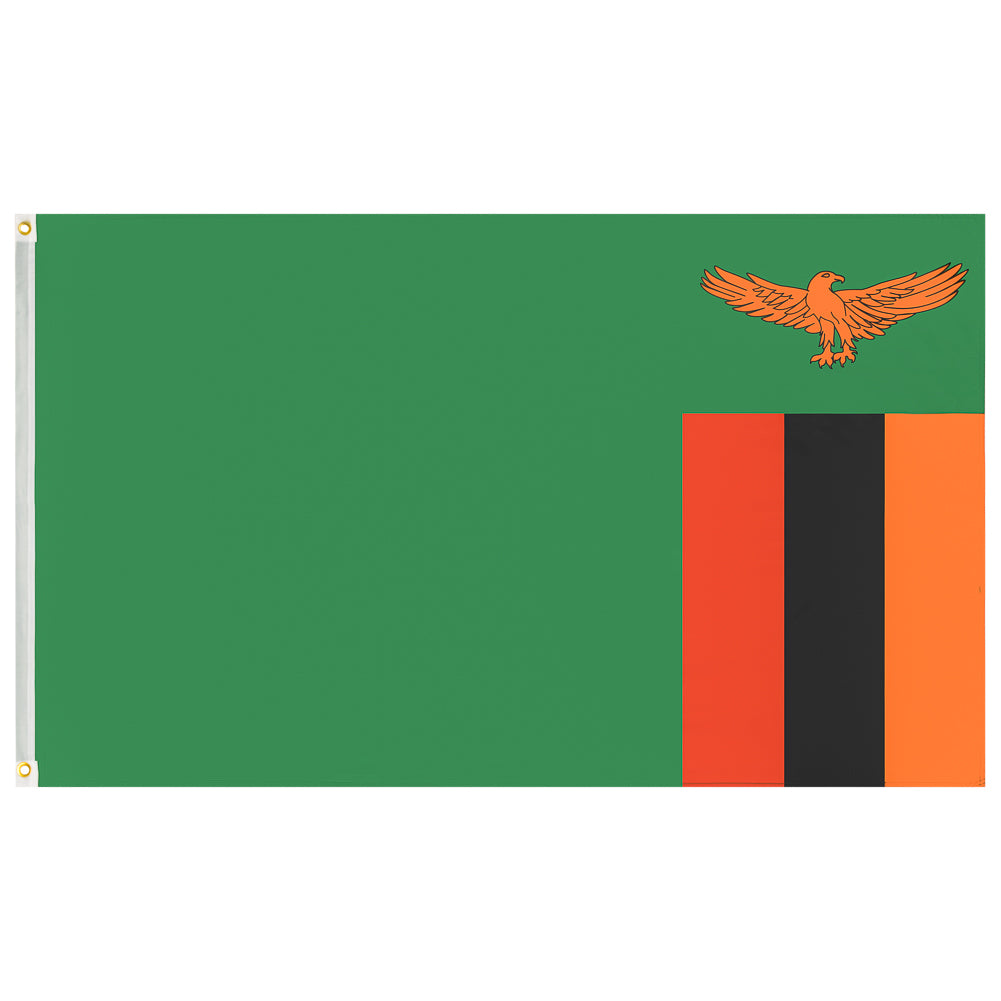 Zambia MUWO "Nations Together" Vlag 90x150cm