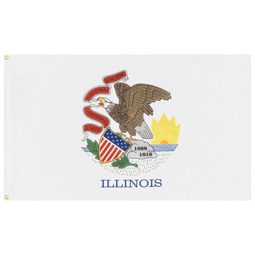 Illinois MUWO "America Edition" Vlag 90x150cm