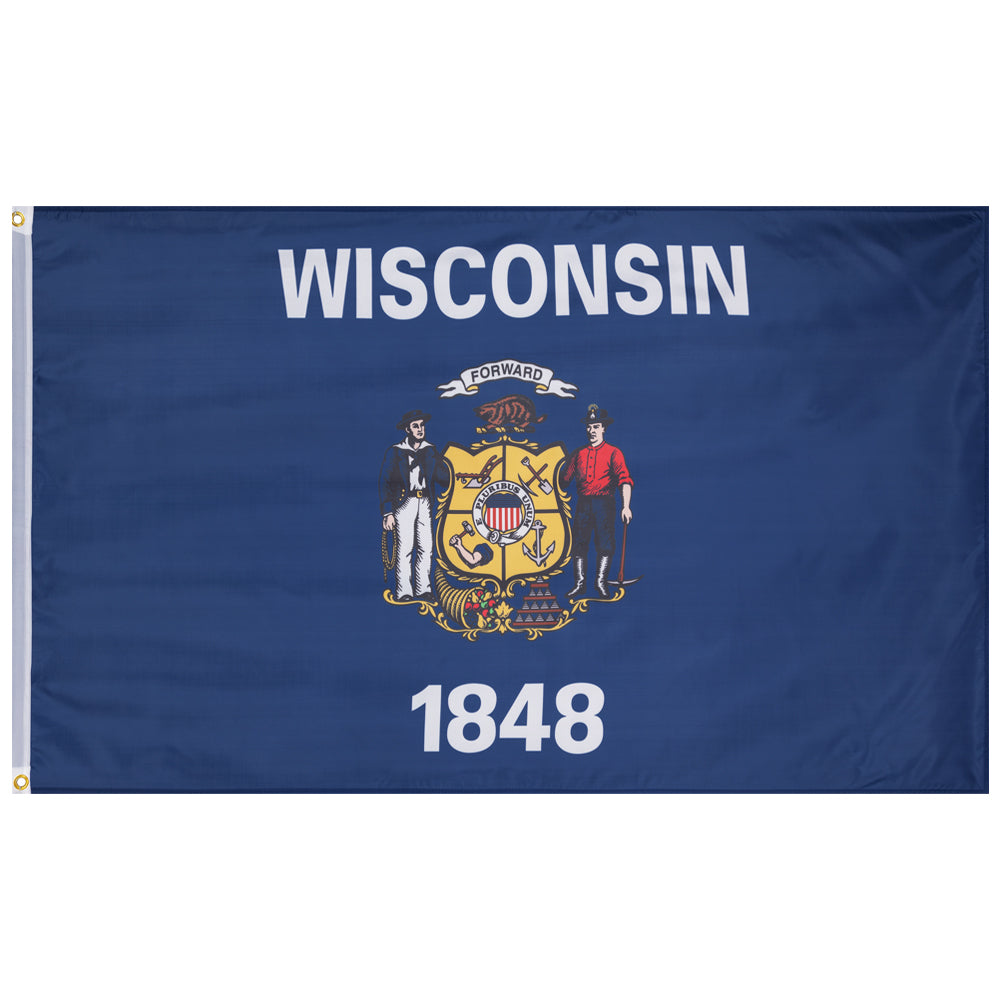 Wisconsin MUWO "America Edition" Vlag 90x150cm