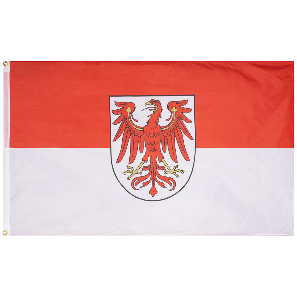 Brandenburg MUWO "Duitsland" Vlag 90x150cm