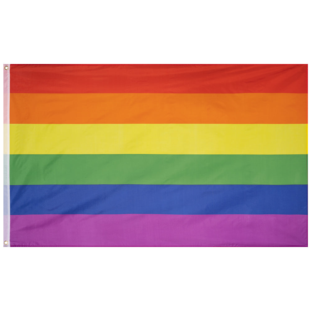 Regenboogvlag MUWO "Around the World" Vlag 90x150cm