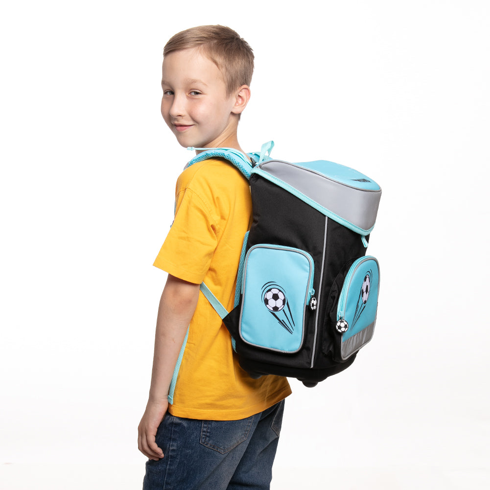 MUWO "Lil Leo" 5-delige schooltassenset voor kinderen