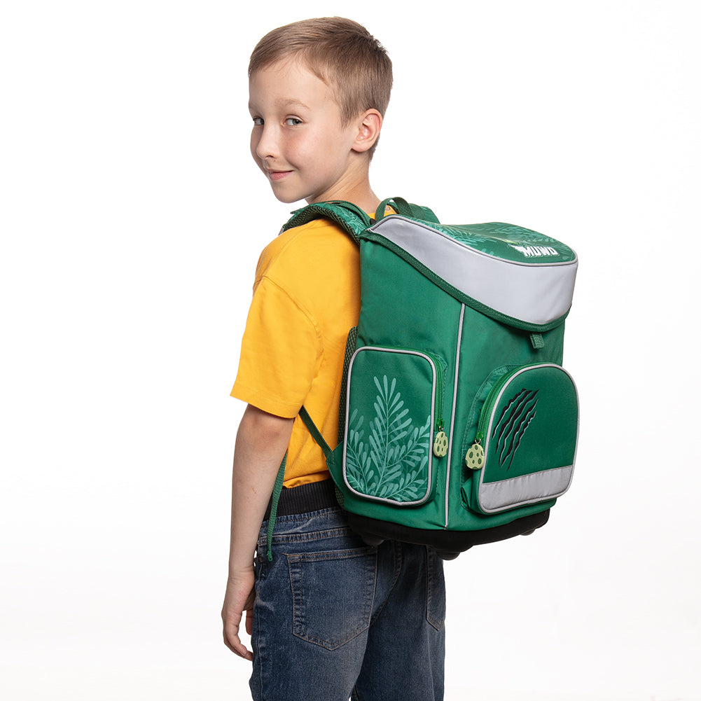 MUWO "Lil Rex" schooltassenset 5-delig.