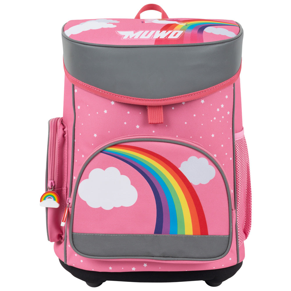 MUWO "Lil Unicorn" 5-delige schooltassenset voor kinderen