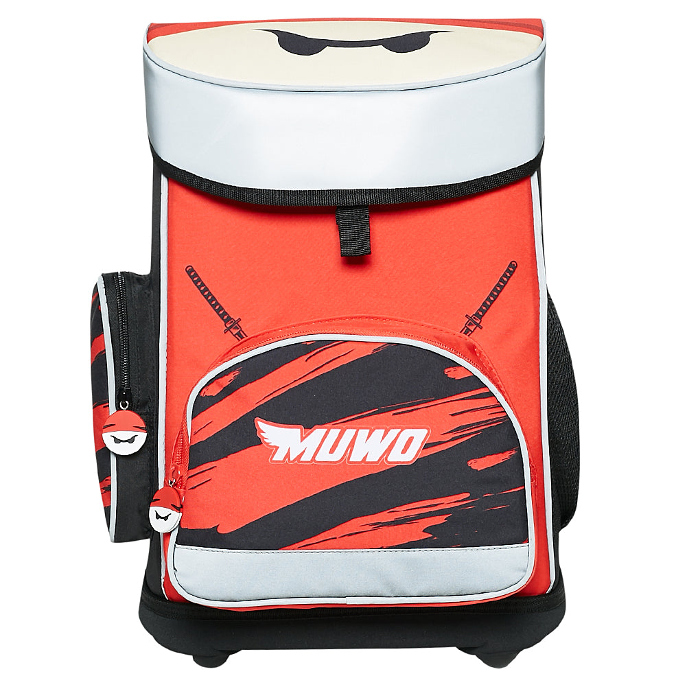 MUWO "Lil Ninja" schooltassenset 5-delig voor kinderen