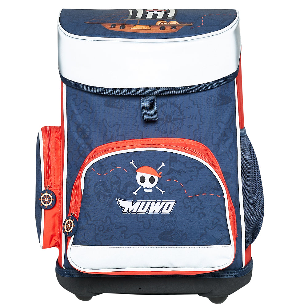 MUWO "Lil Pirate" schooltassenset 5-delig