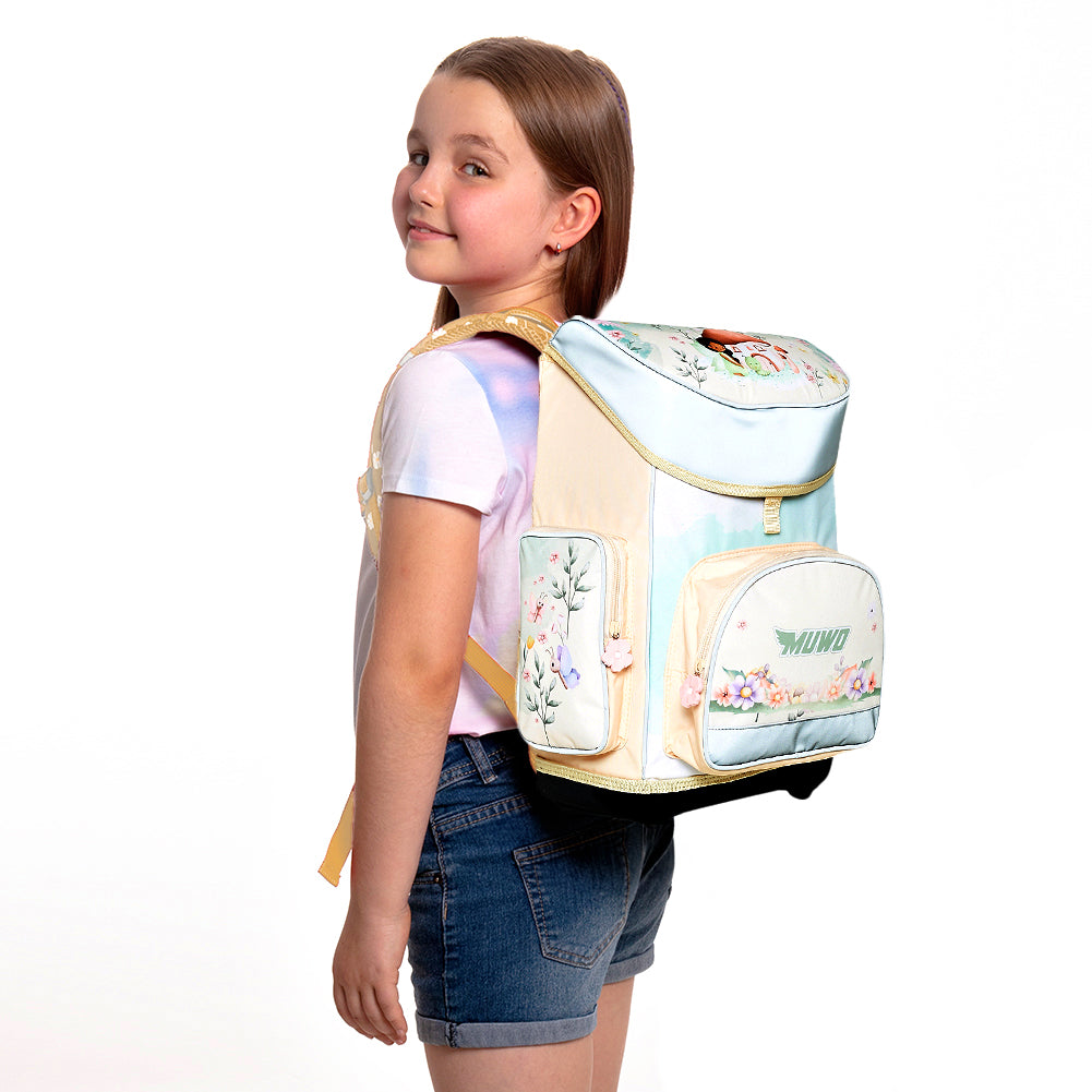 MUWO "Lil Fairy" Kinder Schooltassenset 5-delig