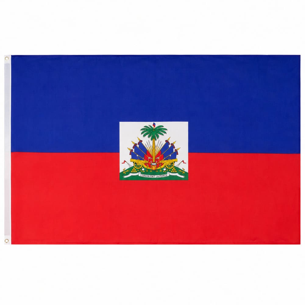 Haïti MUWO "Nations Together" Vlag 90x150cm