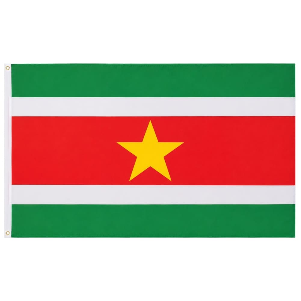 Suriname MUWO "Nations Together" vlag 90x150cm