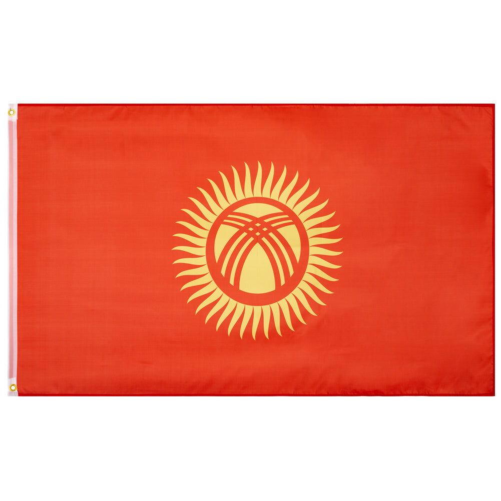 KirgiziÃ« / Kirgistan Vlag MUWO "Nations Together" 90x150cm