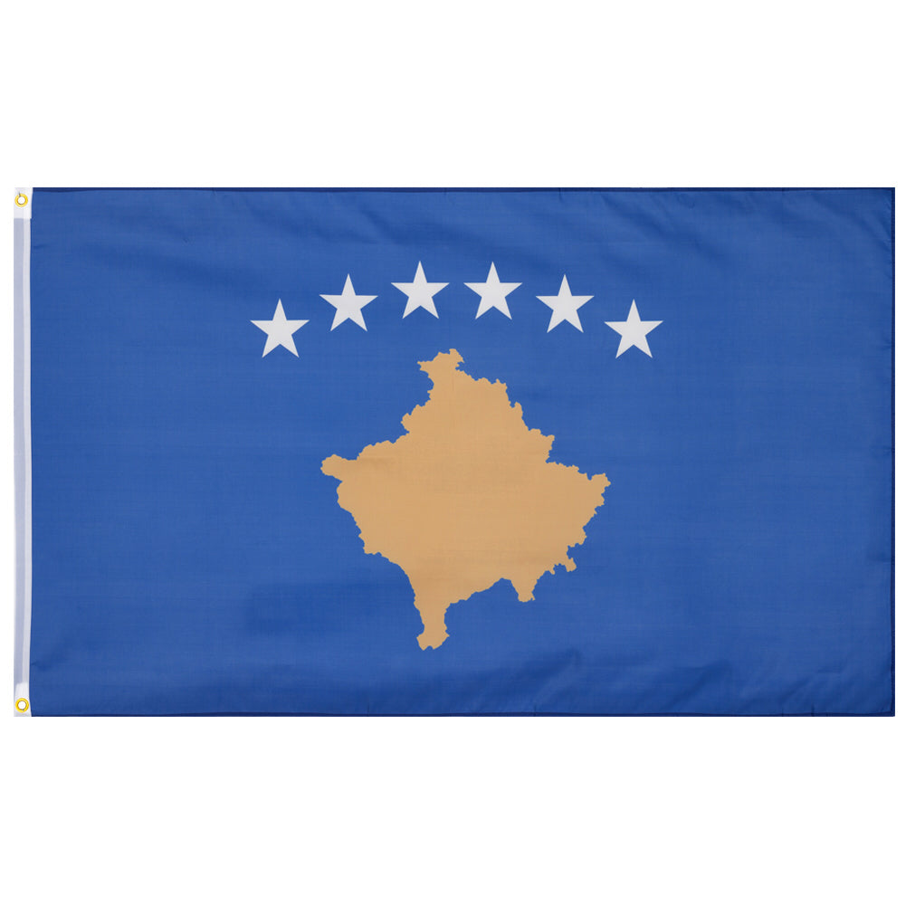Kosovo Vlag MUWO "Nations Together" 90 x 150 cm