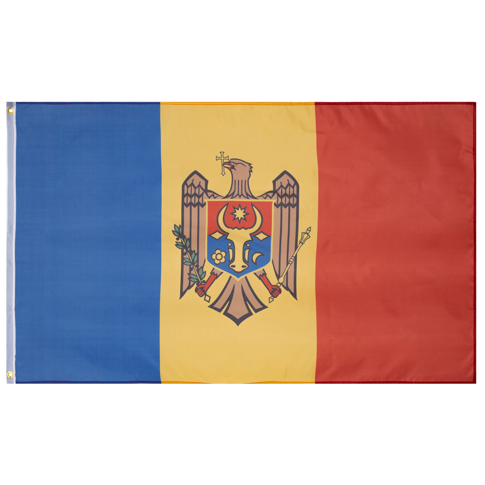 MoldaviÃ« Vlag MUWO "Nations Together" 90 x 150 cm