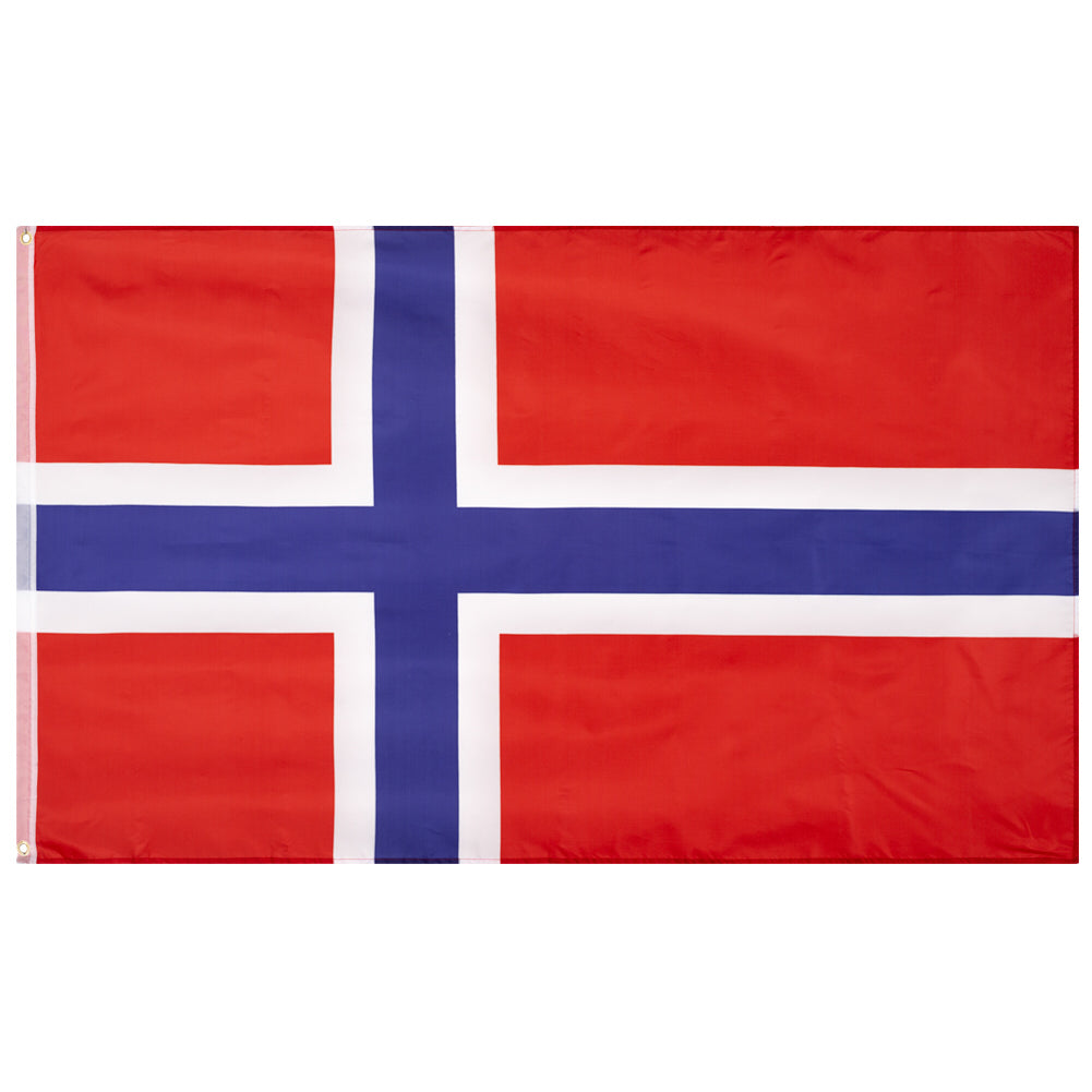 Noorwegen Vlag MUWO "Nations Together" 90 x 150 cm